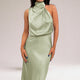 ELARA™ - Elegant Satin Evening Dress