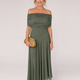 Auora | Smocked Off Shoulder Maxi Dress