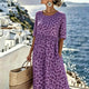 Sienna™ | Wild Grace Midi Dress