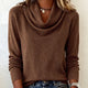 Odelia | Cowl Neck Long Sleeve Sweater