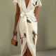 Judy Satin Midi Dress