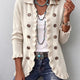 Adeline | Ribbed Knit Ruffle Jacket for Women