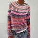 Brianna | Rose Multi Fair Isle Patterned Sweater