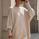 Sorrel | Oversized Batwing Crew Sweater