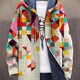 Dorothy | Geometric Longline Cardigan