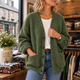 Norah | Relaxed V-Neck Button Cardigan for Women