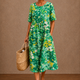 Hazel | Floral Summer Midi Dress