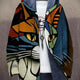 Georgia | Patterned Longline Coat