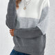 Erica | Color Block Crewneck Sweater