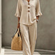 Sienna | Ruffle-Sleeve Two-Piece Set for Women