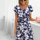 Francesca | Elegant Comfort Ruffle Dress