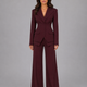 Kimberly | Cinched-Waist Wide-Leg Suit