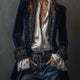 Candace | Embroidered Longline Blazer