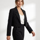 Ondine | Cropped Notch Lapel Blazer