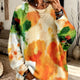 Amberlei | Tie-Dye Floral Sweater for Women