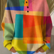 Crestine | Waffle-Knit Long-Sleeve Comfort Sweater for Women