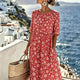 Scarlett™ | Blossom Breeze Midi Dress