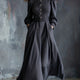 Noel | Button-Front A-Line Midi Dress with Pockets for Women