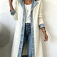 Maeve | Contrast Trim Longline Cardigan
