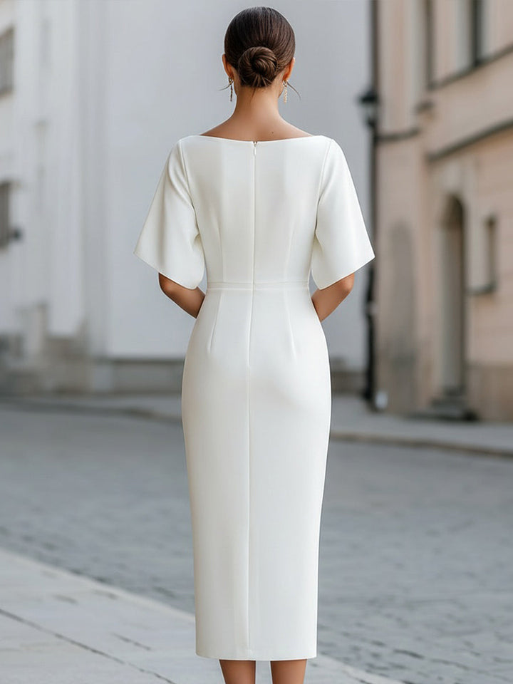 Hailey | Romantic Midi Dress for Women