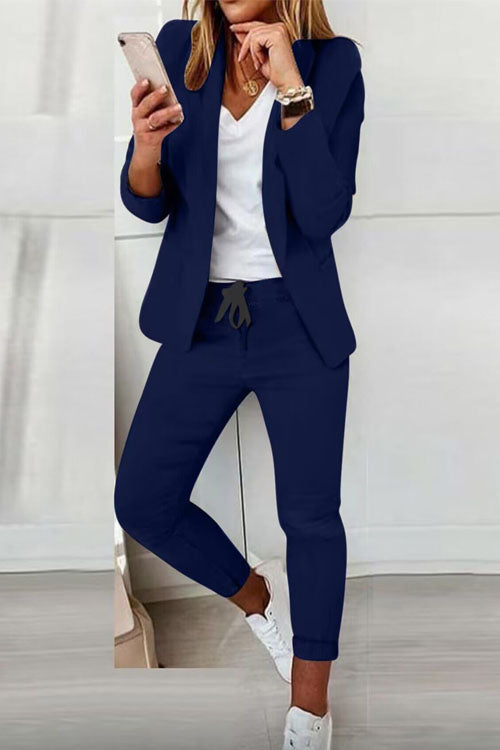 Jessica relaxed everyday pants set by Bennett and Lowe, featuring comfortable matching top and pants in a casual style.