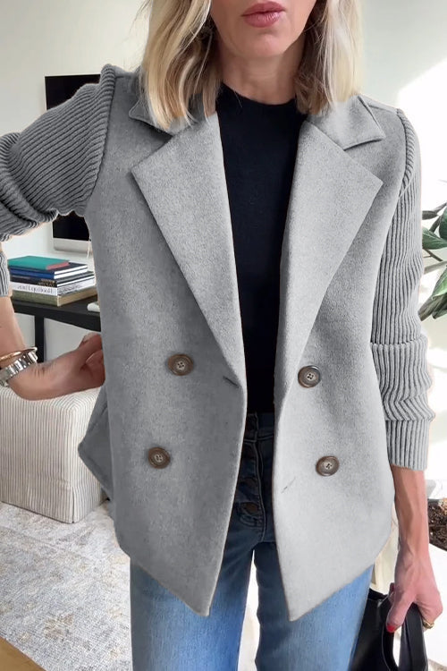 Beth relaxed casual blazer by Bennett and Lowe, shown in a natural pose, featuring tailored fit and stylish lapels.