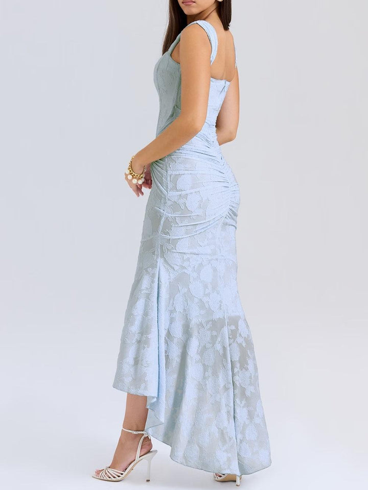 Summer | Lace Fishtail Midi Dress for Women