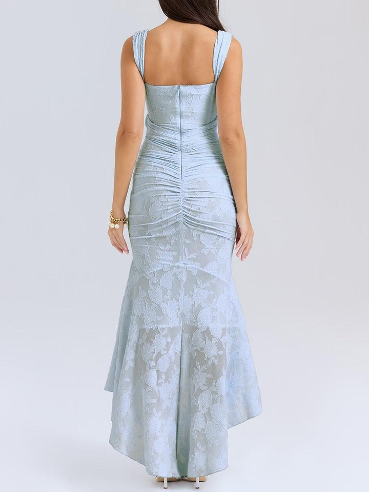 Summer | Lace Fishtail Midi Dress for Women