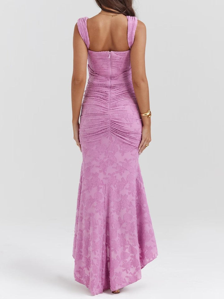 Summer | Lace Fishtail Midi Dress for Women