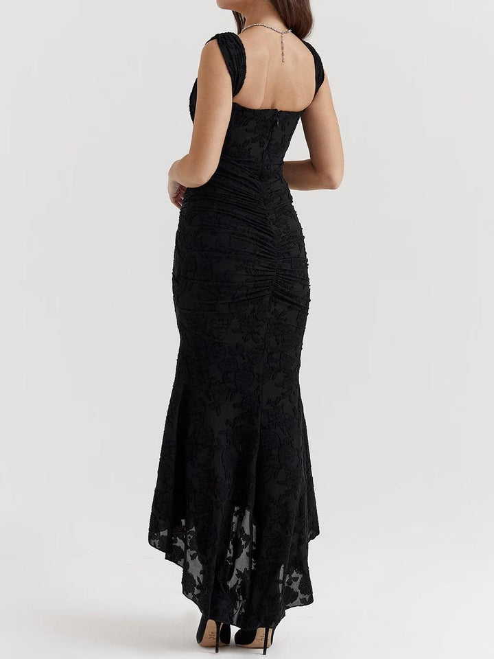 Summer | Lace Fishtail Midi Dress for Women
