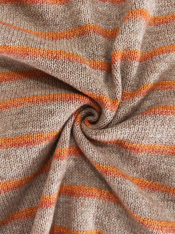 Chelsea | Striped Relaxed-Fit Knit Cardigan for Women
