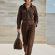 Muriel | Straight-Leg Utility Jumpsuit for Women