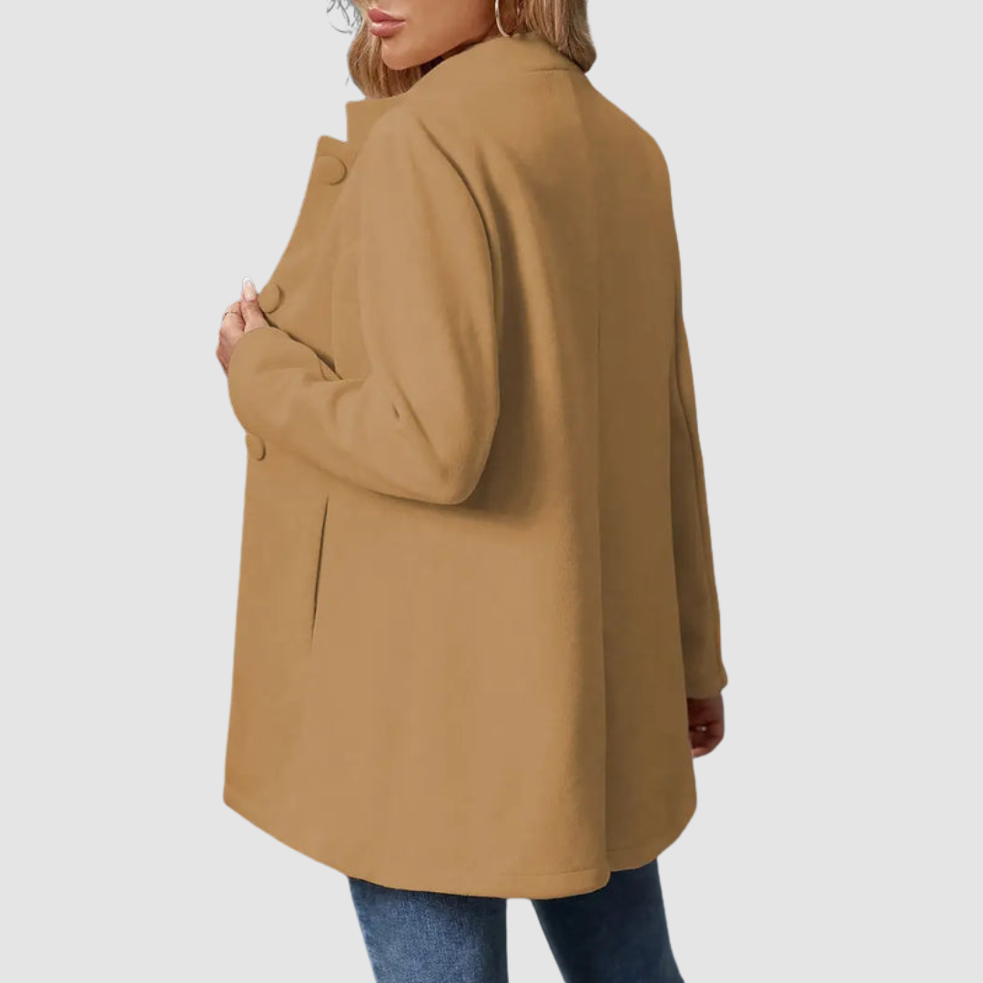 Modique™ - Elegant & Timeless Coat with Stand-Up Collar