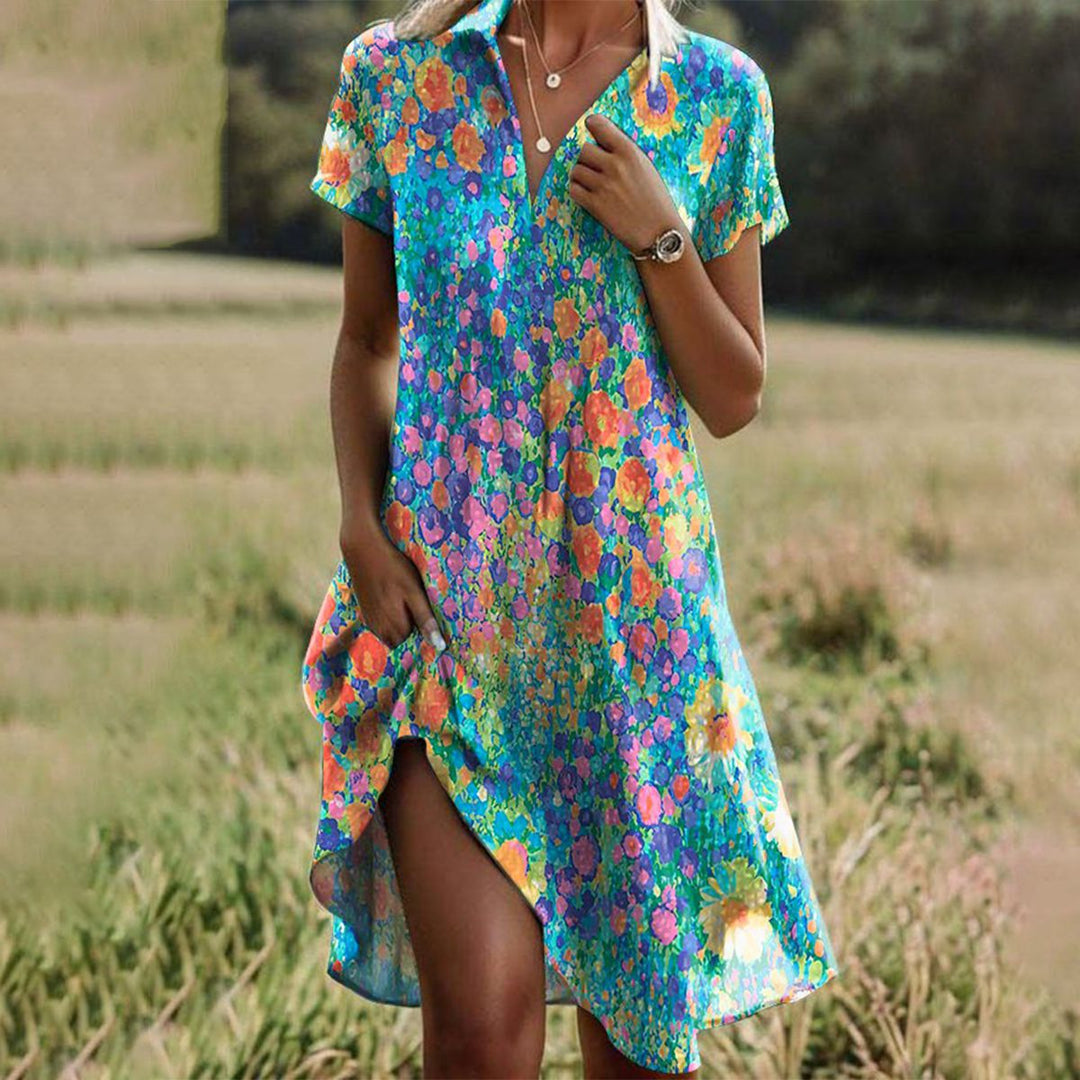 Ashley | Summer Midi Dress for Women