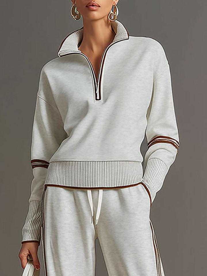 Christine blouse and wide-leg pants set by Bennett and Lowe, featuring a stylish coordinated outfit with a relaxed fit.