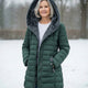 Marguerite | Hooded Quilted Winter Jacket