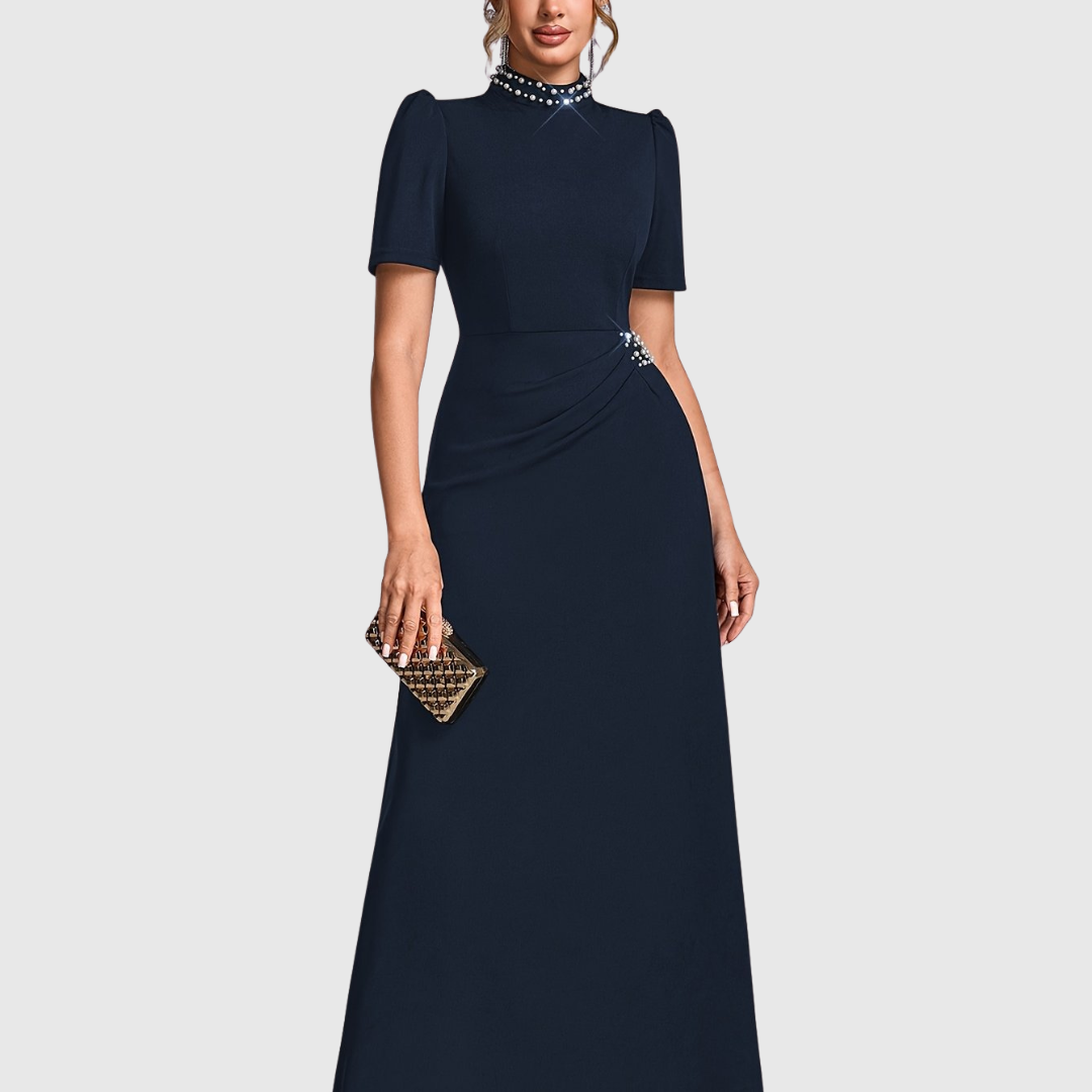Kiara | Sleeveless Bridesmaid Evening Maxi Dress for Women