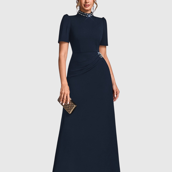 Kiara | Sleeveless Bridesmaid Evening Maxi Dress for Women