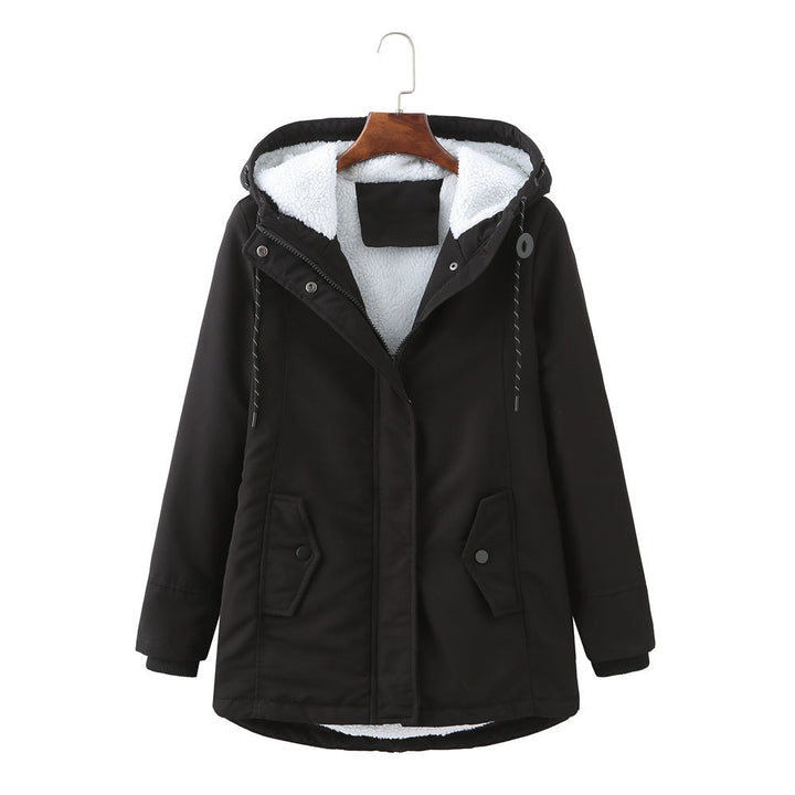 Marissa | Hooded Mid Length Coat