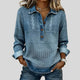 Azalea | Vintage Cable Knit Collared Jumper for Women