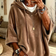 Luana | Oversized Poncho Hoodie
