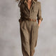Cassandra | Belted Wide-Leg Jumpsuit