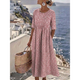 Tess™ | Elegant Midi Dress with a Tummy-Flattering Design