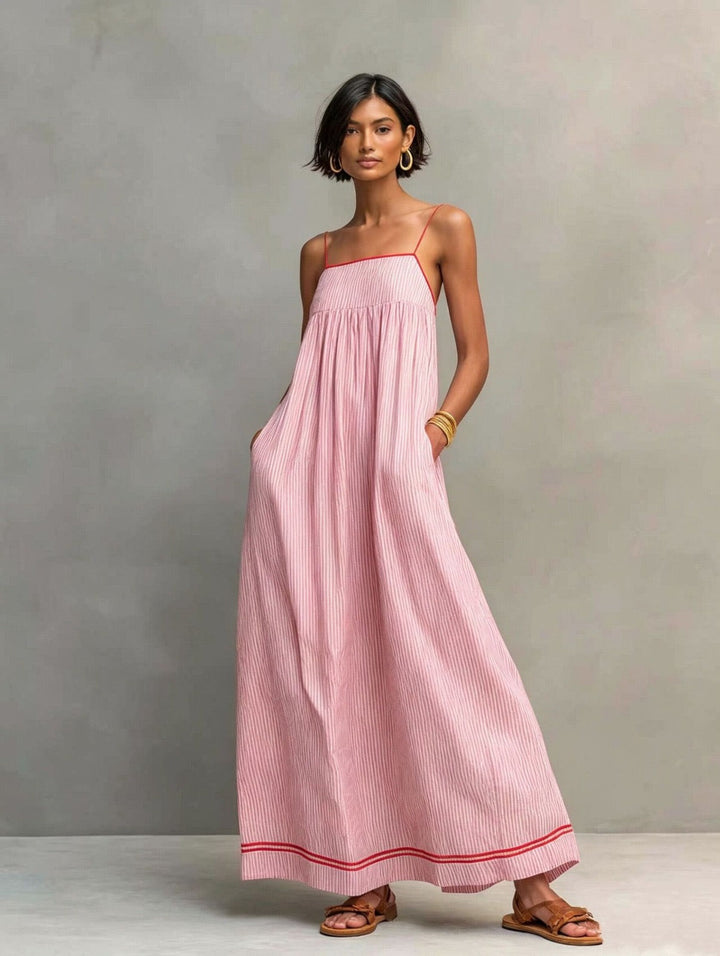 Hannah | Striped Maxi Dress for Women