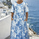 Isla™ | Bohemian Coastal Midi Dress