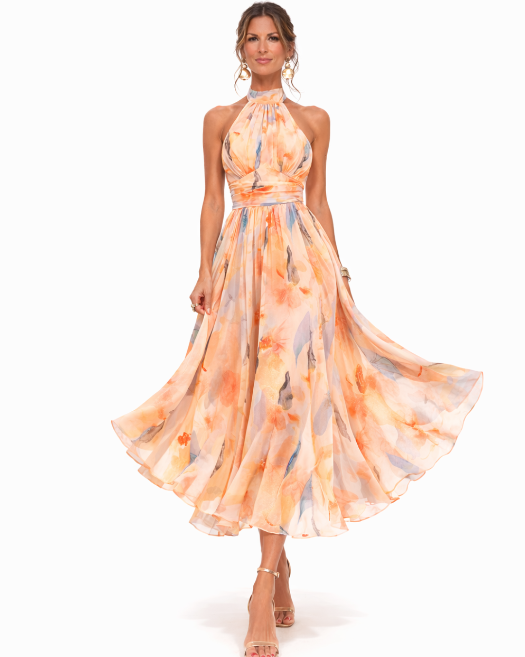 Caroline | Timeless Midi Dress for Women