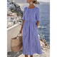 Sophia™ - Elegant Floral Summer Midi Dress