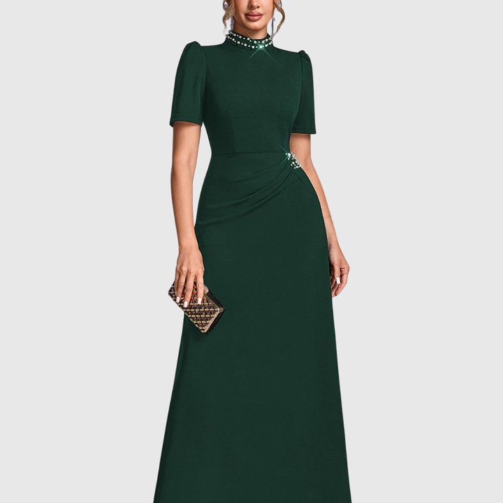 Kiara | Sleeveless Bridesmaid Evening Maxi Dress for Women