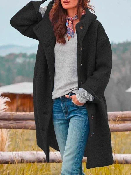 Melina | Fleece Plush Long-Sleeve Jacket for Women