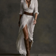 Susannah | Collared Pleated Maxi Dress